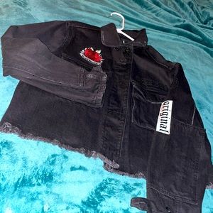 Black Denim Jacket